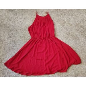 Lush Vibrant Red Dress